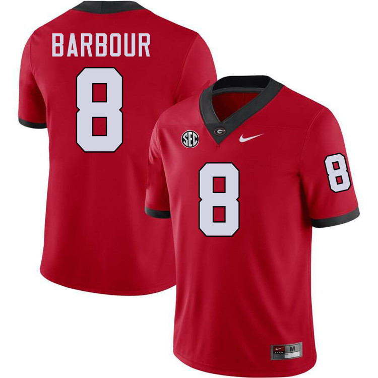 Ethan Barbour Georgia Jersey,University Of Georgia Bulldogs Football Jersey,Uniforms,Gears-Red